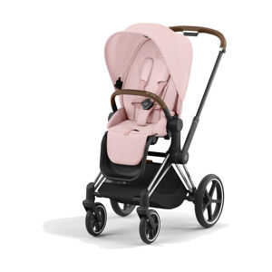 Cybex Priam Pushchair - Chrome Brown/Peach Pink