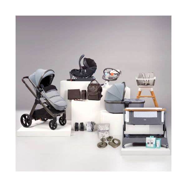 BabaBing Raffi 17 Piece Travel System, Home & Feeding Bundle - D