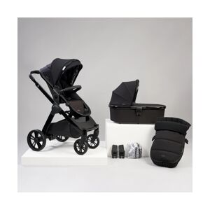 BabaBing Raffi 2in1 Pram System Basic Bundle - Gloss Black