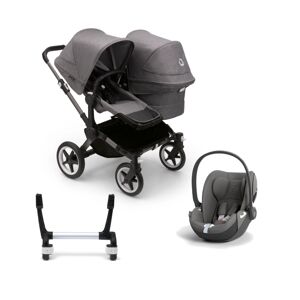Bugaboo Donkey 5 Duo (Cloud T) Travel System Bundle - Graphite/G