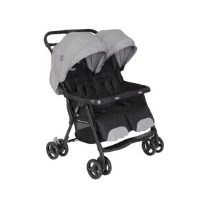 Graco DuoRider Twin Pushchair - Steeple Grey