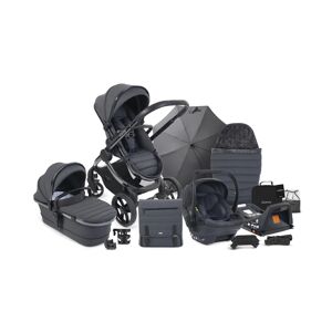 iCandy Peach 7 Complete Cocoon & Base Bundle - Dark Grey/Dark Gr