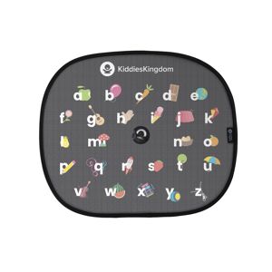 Kiddies Kingdom Car Sunshade-Alphabet