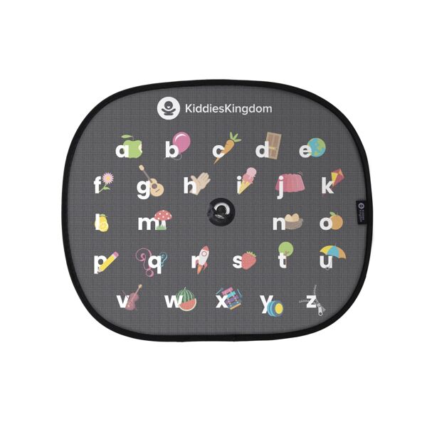 Kiddies Kingdom Car Sunshade-Alphabet