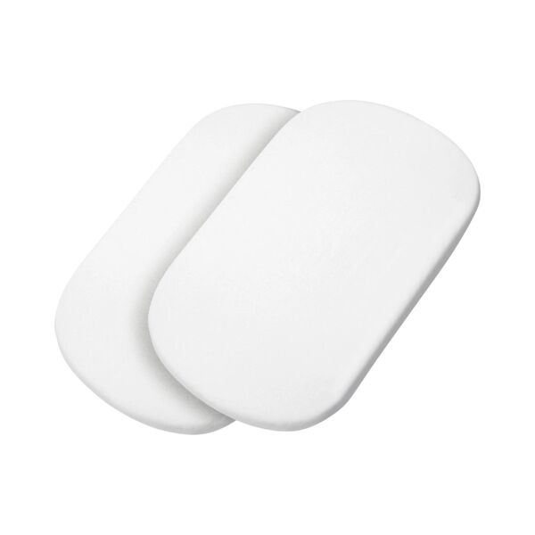 Maxi Cosi Pack of 2 Carrycot Bedsheets-White