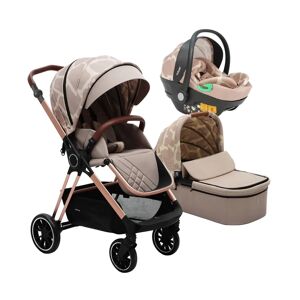 My Babiie MB250i Dani Dyer Rose Gold Giraffe iSize Travel System