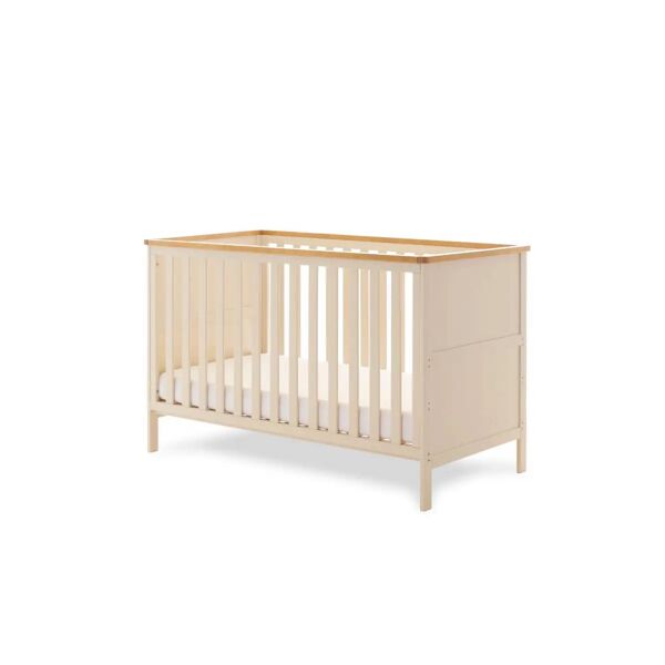 Obaby Evie Cot Bed - Cashmere/Pine