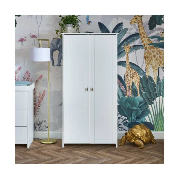 Obaby Evie Double Wardrobe - White