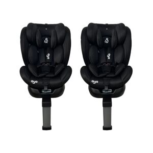 Aya EasySpin 360 i-Size All Stage Car Seat (Pack of 2) - Graphit