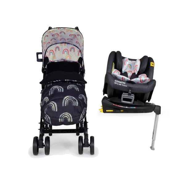 Cosatto Supa 3 Stroller & All in All Rotate Car Seat Bundle - Ni