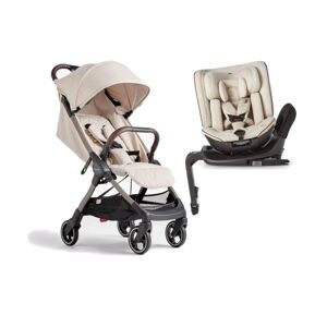 Silver Cross Clic & Motion All Size Car Seat Bundle - Almond/Alm