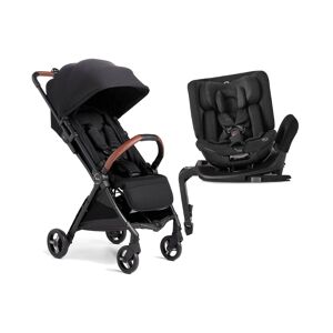 Silver Cross Jet 3 & Motion All Size Car Seat Bundle - Black/Spa