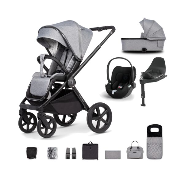 Venicci Tinum Upline (Cloud T) Travel System Bundle - Classic Gr
