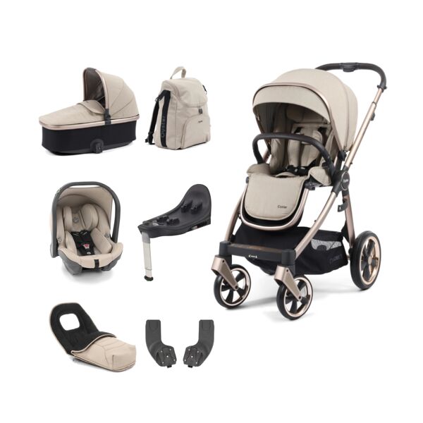 BabyStyle Oyster 3 Champagne Chassis 7 Piece Luxury Travel Syste