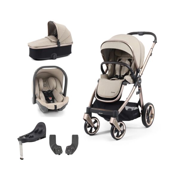 BabyStyle Oyster 3 Champagne Chassis Essential Capsule Travel Sy