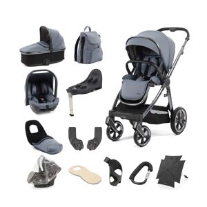BabyStyle Oyster 3 Gun Metal Chassis 12 Piece Ultimate Travel Sy