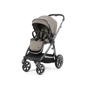 BabyStyle Oyster 3 Gun Metal Chassis Stroller - Stone