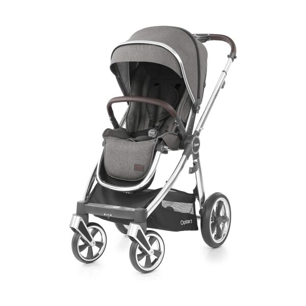 BabyStyle Oyster 3 Mirror Chassis Stroller - Mercury - Everything Baby