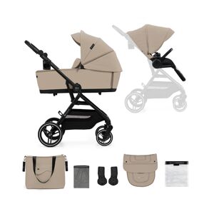 Kinderkraft Yoxi 2 in 1 Pram System - Sand Beige