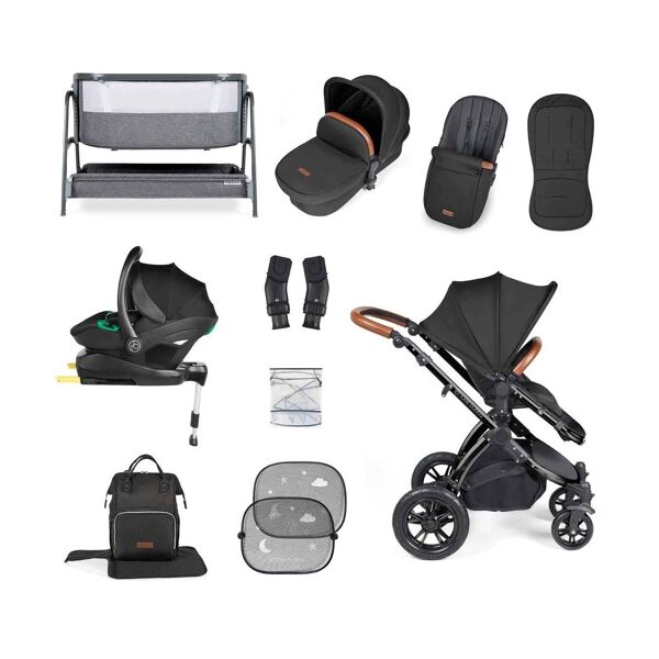 Ickle Bubba Stomp Luxe 14 Piece Travel & Home Bundle - Black Fra