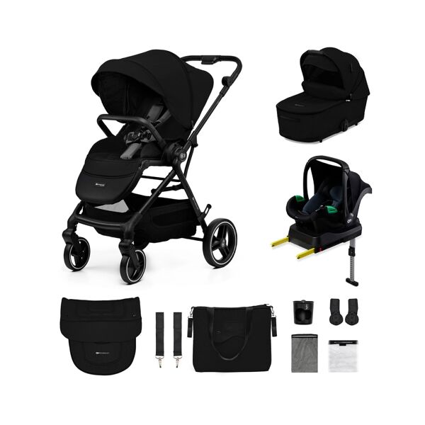 Kinderkraft Yoxi 4in1 Travel System - Pure Black