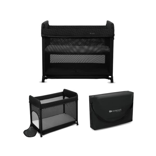 Kinderkraft Moon Dream Crib - Black