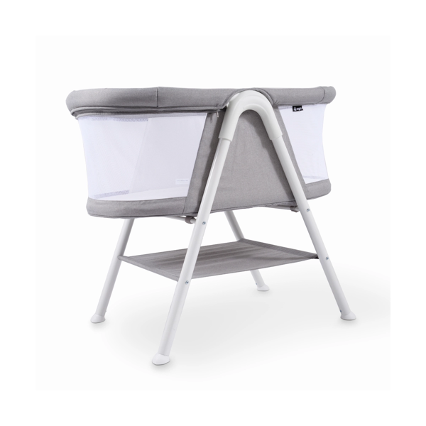Aya EasyDream Crib - White/Stone Grey