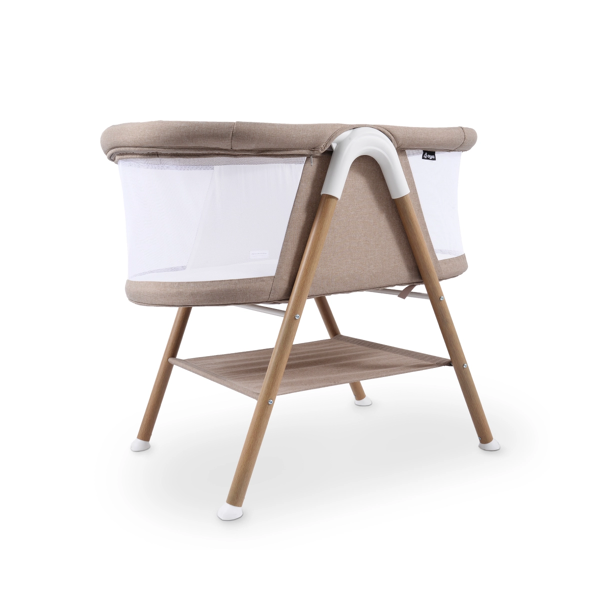 Aya EasyDream Crib - Wood/Sandstone