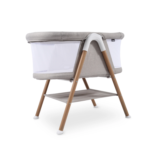Aya EasyDream Crib - Wood/Stone Grey