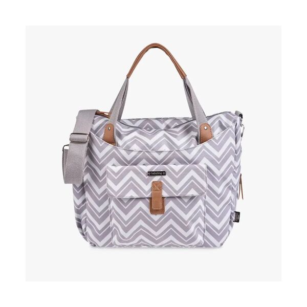BabaBing Roma Changing Bag - Grey Chevron (CL)