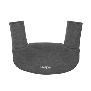 BabyBjörn Jersey Bib for Harmony - Dark Grey (New 2025)
