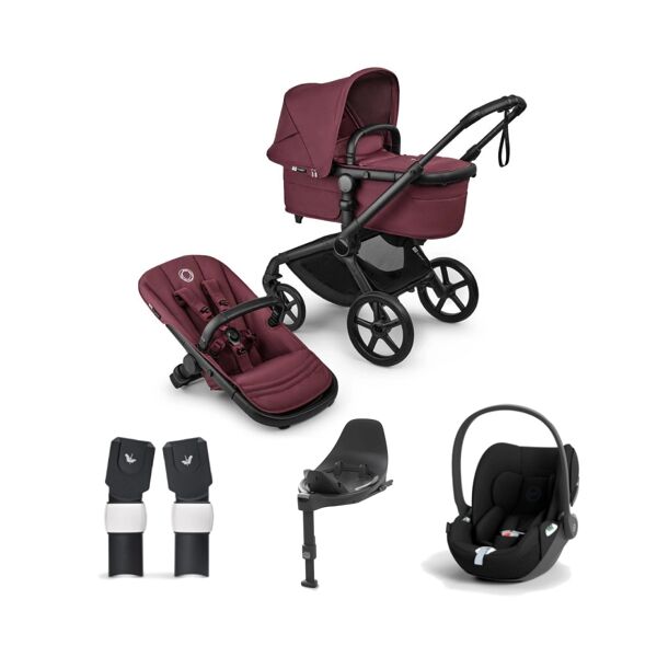 Bugaboo Fox 5 Renew (Cybex Cloud T) Travel System Bundle - Black