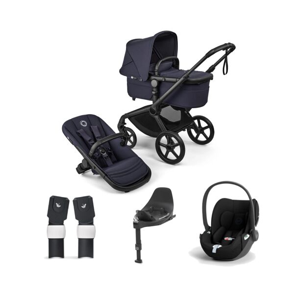 Bugaboo Fox 5 Renew (Cybex Cloud T) Travel System Bundle - Black