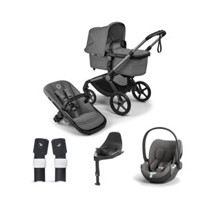 Bugaboo Fox 5 Renew (Cybex Cloud T) Travel System Bundle - Graph