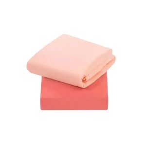 ClevaMama Pack of 2 Jersey Cotton Crib/Cradle Fitted Sheets - Co