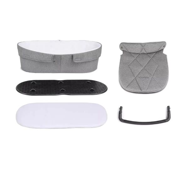 iCandy Orange Second Carrycot Fabric - Light Slate Marl (CL)