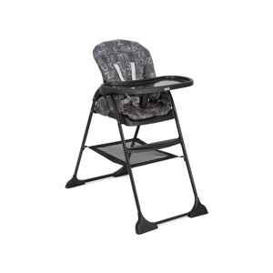 Joie Mimzy Snacker Highchair - ABC Charcoal
