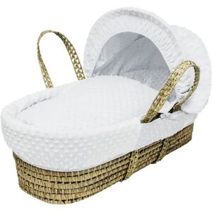 Kinder Valley Palm Moses Basket-Dimple White