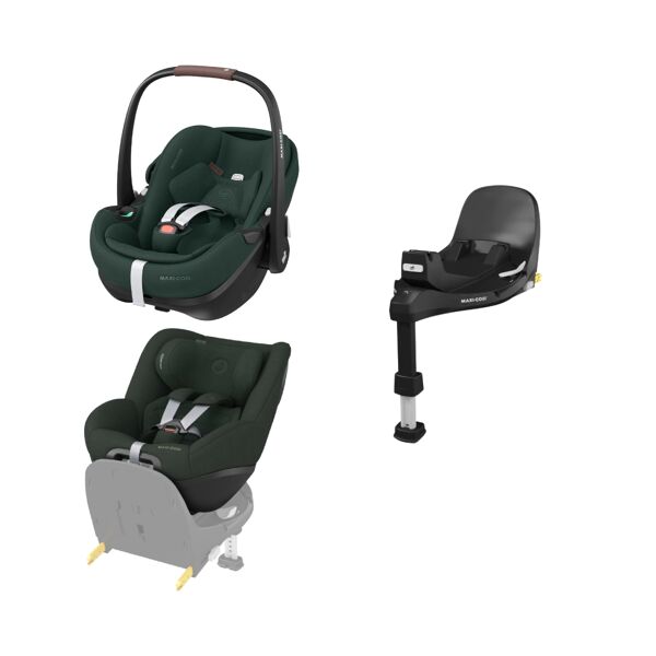 Maxi Cosi 360 Family PRO Bundle - Green