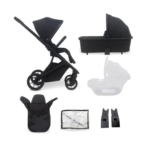 My Babiie MB500 2in1 Pushchair & Carrycot - Obsidian Black