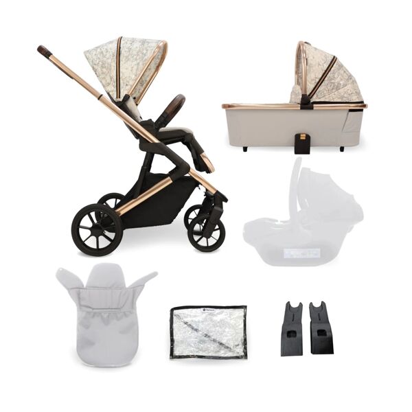 My Babiie MB500 2in1 Pushchair & Carrycot - Rose Gold Marble