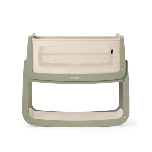 SnuzPod5 Bedside Crib with Mattress - Sage