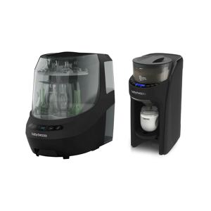 Baby Brezza Bottle Washer Pro & Advanced Bottle Maker Bundle - B