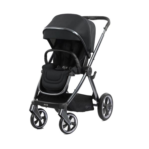 Babystyle Oyster 4 Stroller with Brown Chassis - Carbonite