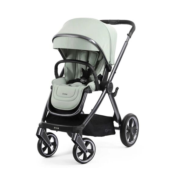 Babystyle Oyster 4 Stroller with Gun Metal Chassis - Pistachio