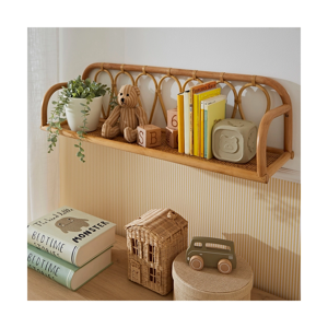 CuddleCo Aria Rattan Shelf - Large