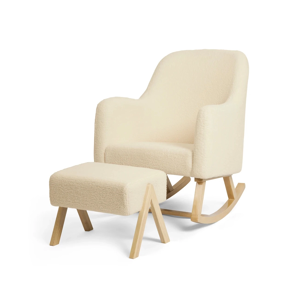 Ickle Bubba Roxby Nursery Chair and Stool - Cloud