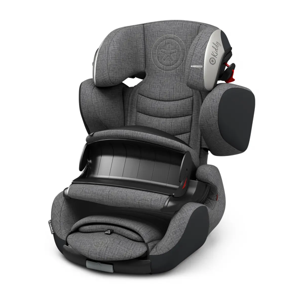 Kiddy Guardianfix 3 Group 1/2/3 Car Seat-Grey Melange/Icy Grey
