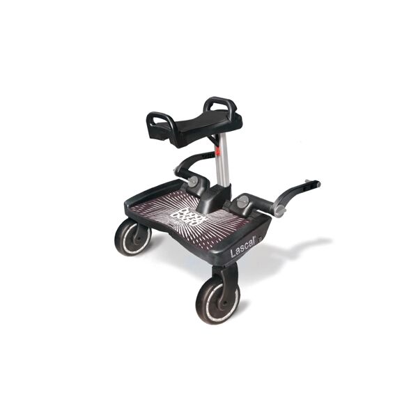 Lascal Maxi Plus BuggyBoard Plus Saddle - Black/Black Exclusive