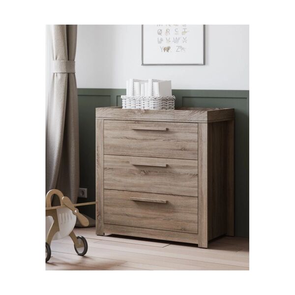 Little Acorn Ellesmere Dresser/Changer - Truffle Oak